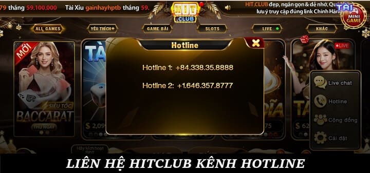 Cách Liên hệ Hitclub nhanh chóng